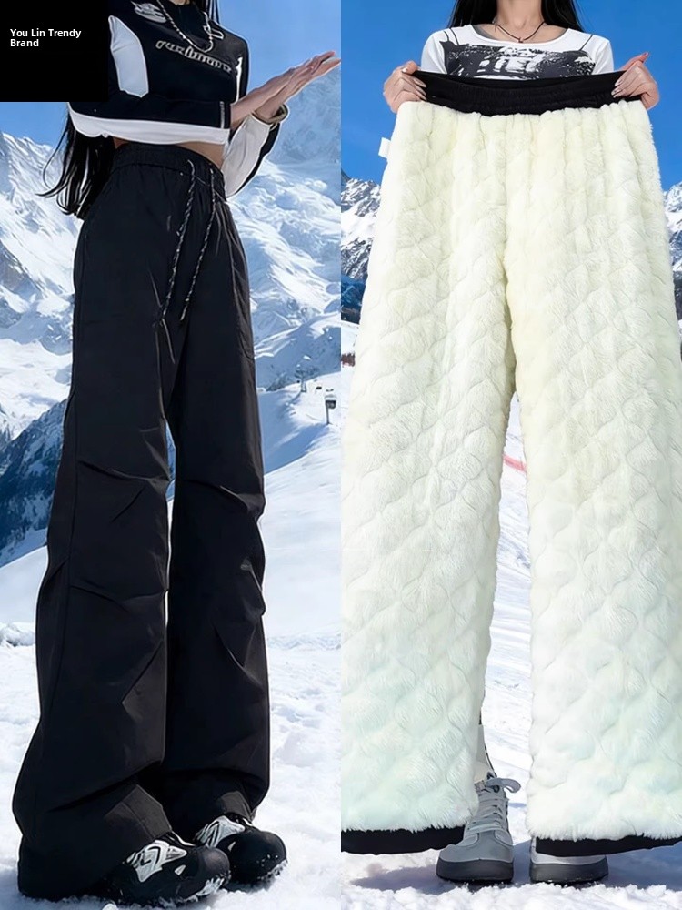 Черные зимние теплые водонепро – обзор и цена Ski Pants Waterproof